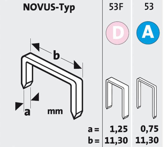 Степлер Novus J-102 DA_1