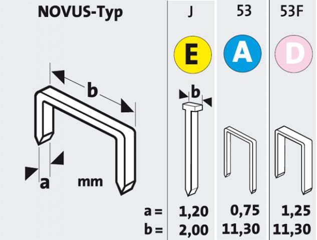 Степлер Novus J-165 EAD_1