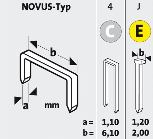 Степлер Novus J-171_1
