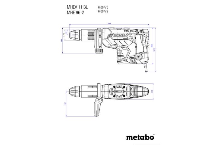 Відбійний молоток Metabo MHEV 11 BL_3