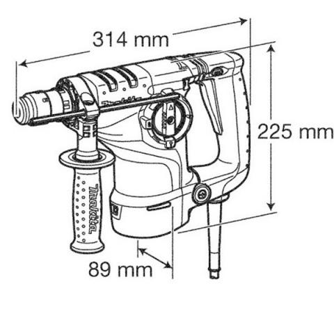 Перфоратор Makita HR2811FT_3