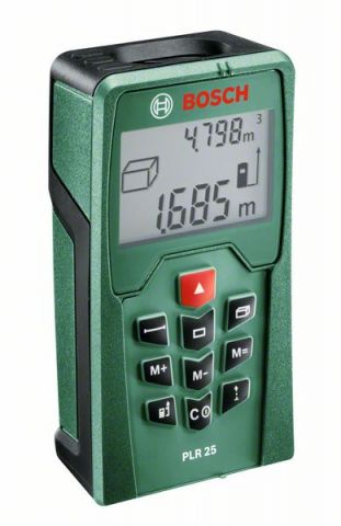 Лазерный дальномер Bosch PLR 25_0