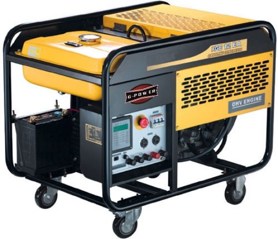 Бензиновый генератор Kipor KGE 12 E3_0