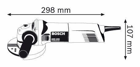 Болгарка Bosch GWS 1000_2