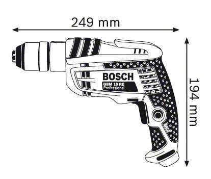 Дриль Bosch GBM 10 RE_3