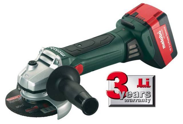 Аккумуляторная болгарка Metabo W 18 LTX 125_0