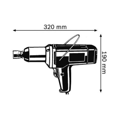 Ударный гайковерт  Bosch GDS 18 E_1