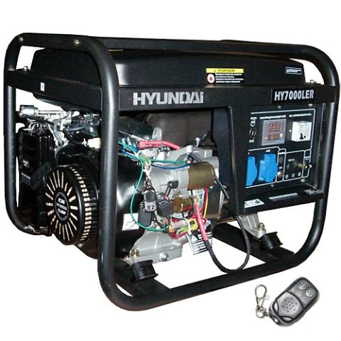 Бензиновый генератор Hyundai HY 7000 LER_0