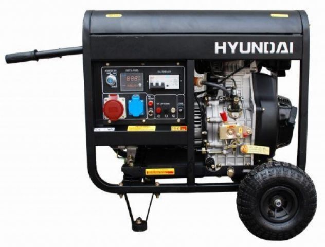 Дизельный генератор Hyundai DHY 6000 LE_0