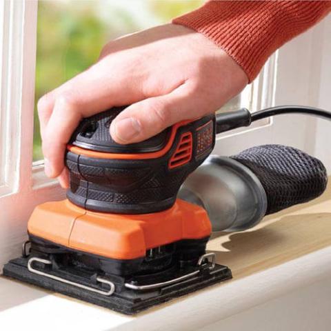 Вібраційна шліфмашина Black&Decker KA 450_1