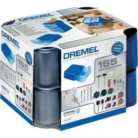 Многофункциональный набор насадок Dremel 722, 165 предметов_0
