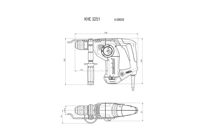 Перфоратор Metabo KHE 3251_4