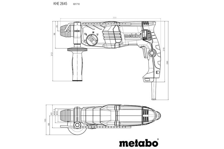 Перфоратор Metabo KHE 2645_3