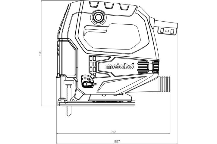 Лобзик Metabo STEB 65 Quick у кейсі_1