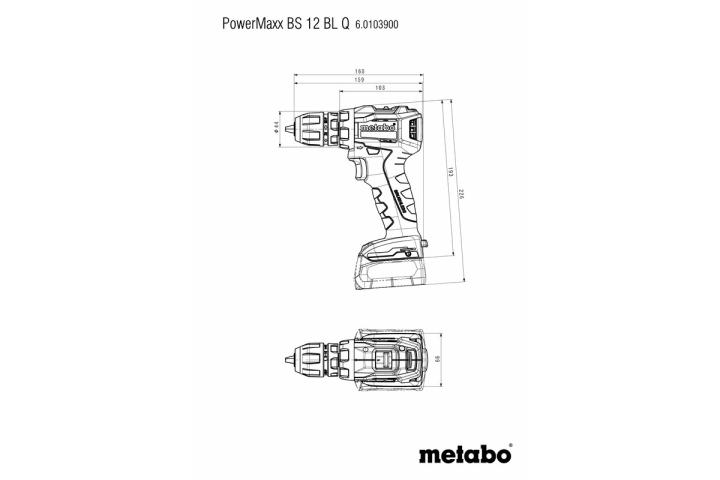 Акумуляторний шуруповерт Metabo PowerMaxx BS 12 BL Q_4