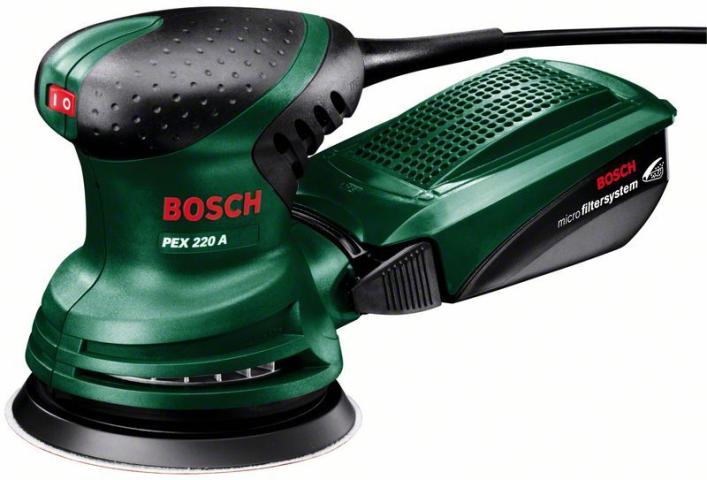 Ексцентрикова шліфмашина Bosch PEX 220 A_0