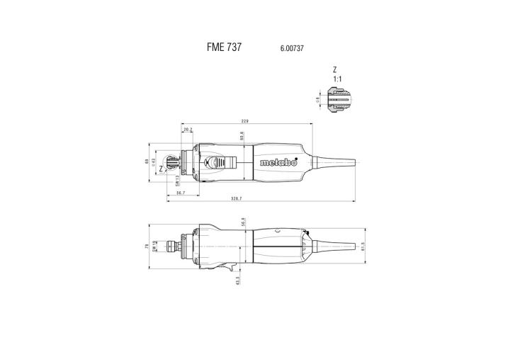 Фрезерний мотор Metabo FME 737_1