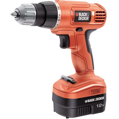 Аккумуляторная дрель - шуруповерт Black&Decker EPC12CA_0