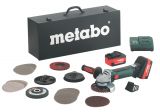Аккумуляторная болгарка Metabo W 18 LTX 125 Inox Set